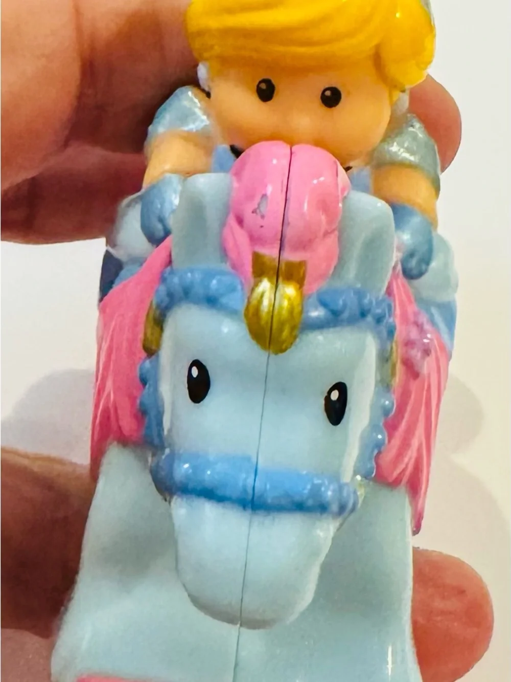 Little People Cinderella Klip Klop in Blue and Pink -